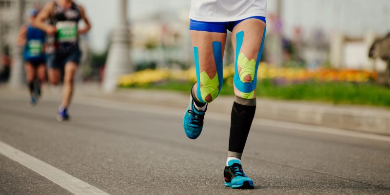 kinesio tape - sports injuries in Springfield Missouri - reduces inflammation and pain